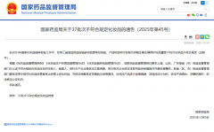 细菌超标160倍、添加致癌物和抗生素！国家药监局披露37批次不合规化妆品